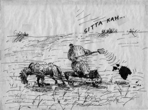 8. mail 1987. aastal ilmus Sirbis ja Vasaras organite väga valvsa silma all Eesti kõigi aegade tuntuim karikatuur, Priit Pärna „Sitta kah!“.