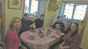 Lumehang, infonälg ja pelmeenid puljongiga