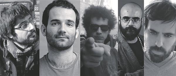 Hispaania uued apokalüpsisekuulutajad: Chema Garcia Ibarra, Luis Lopez Carrasco, Ion de Sosa, Velsaco Broca ja Miguel Llanso.