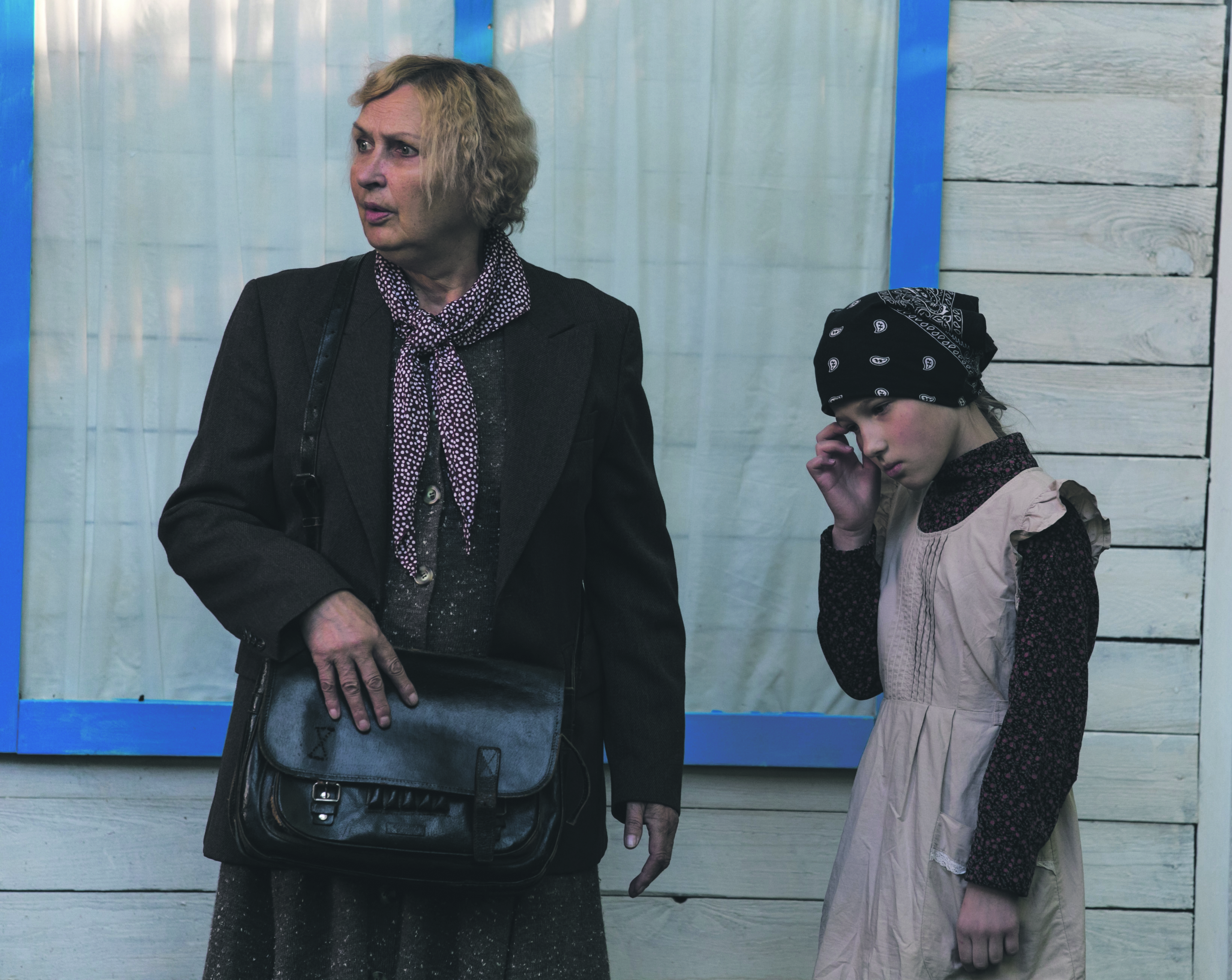 Luule Komissarov Leevi suurtalu perenaise Anna Sootsina lavastuses „Läbi Venemaa“.