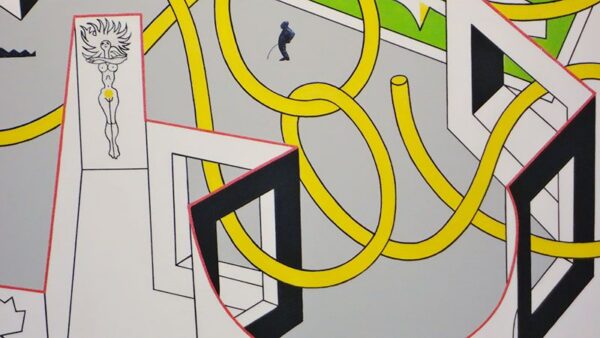 Jüri Kase maalinäitus “Valge Joon” Kunstihoone galeriis