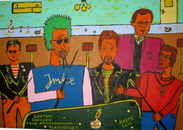 Kaido Rätsepa koomiksilaadsed kristlikud punkpildid Kondase keskuses