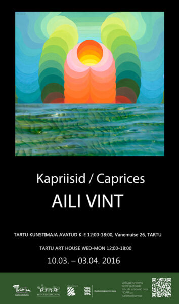 Aili Vindi ja Enn Põldroosi näitused Tartu Kunstimajas