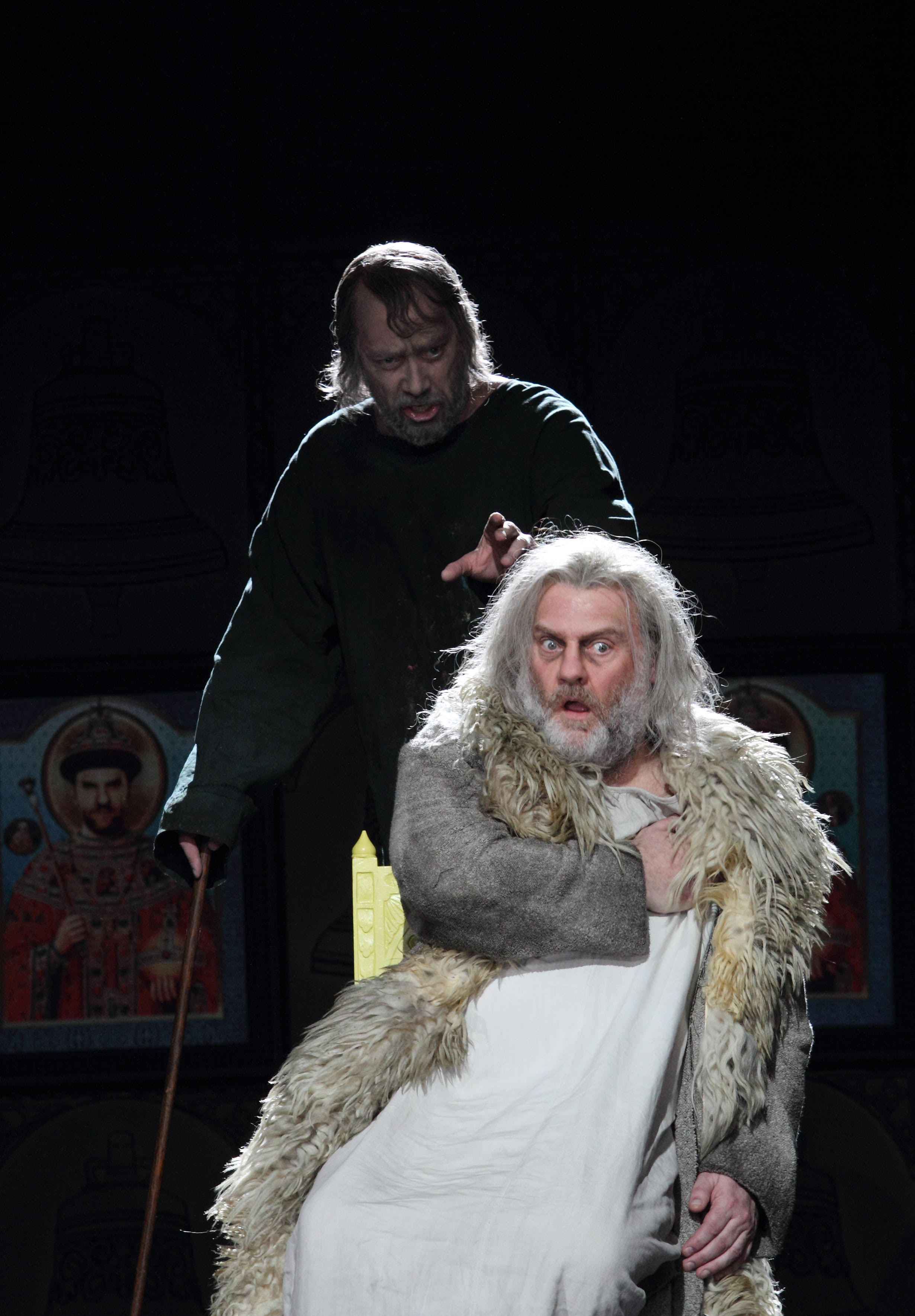 Imposantne lavakuju Bryn Terfel oli kõige mõjusam Borissi surmastseenis. 