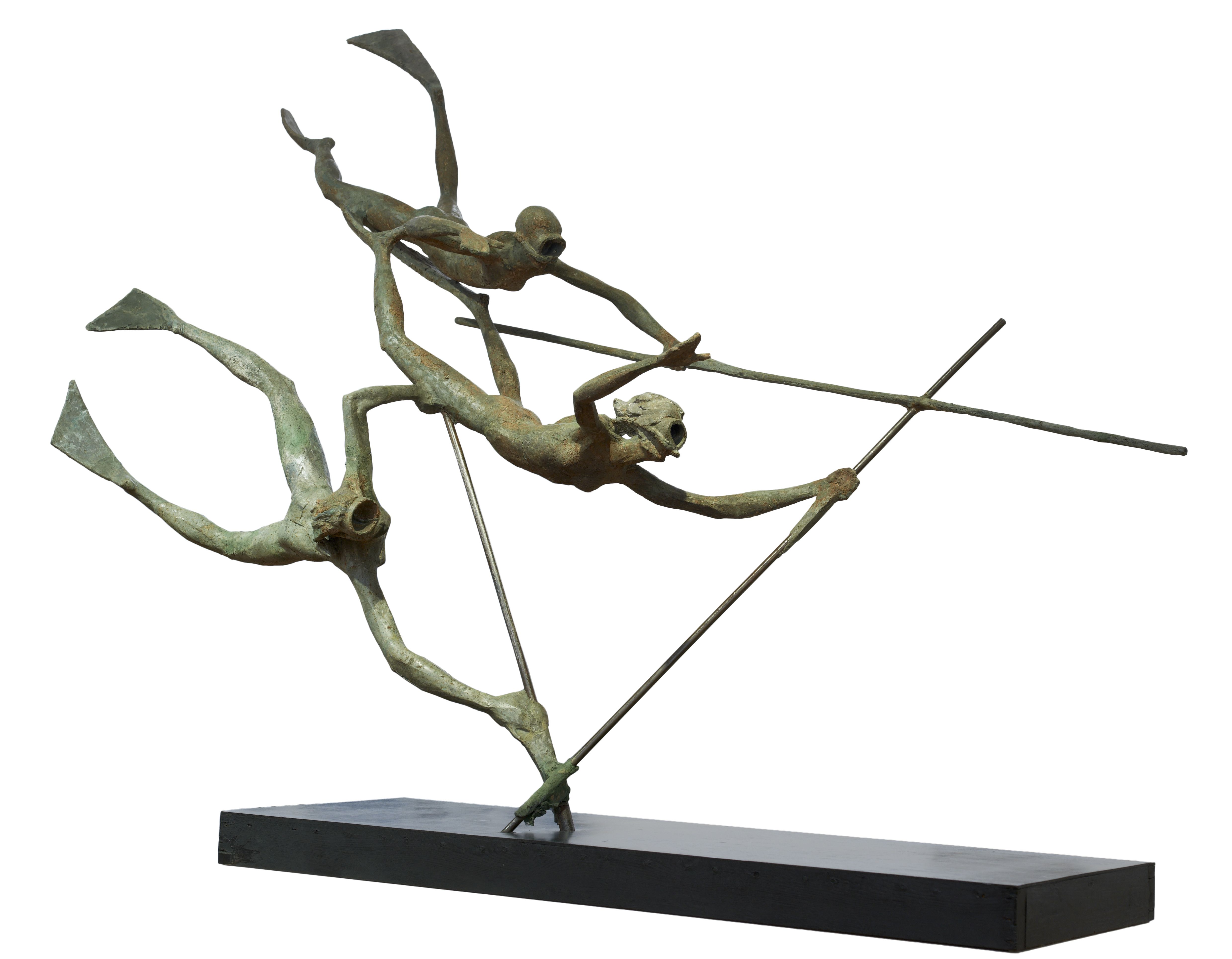 Riho Kuld. Akvalangistid. Plastmass, 1965.