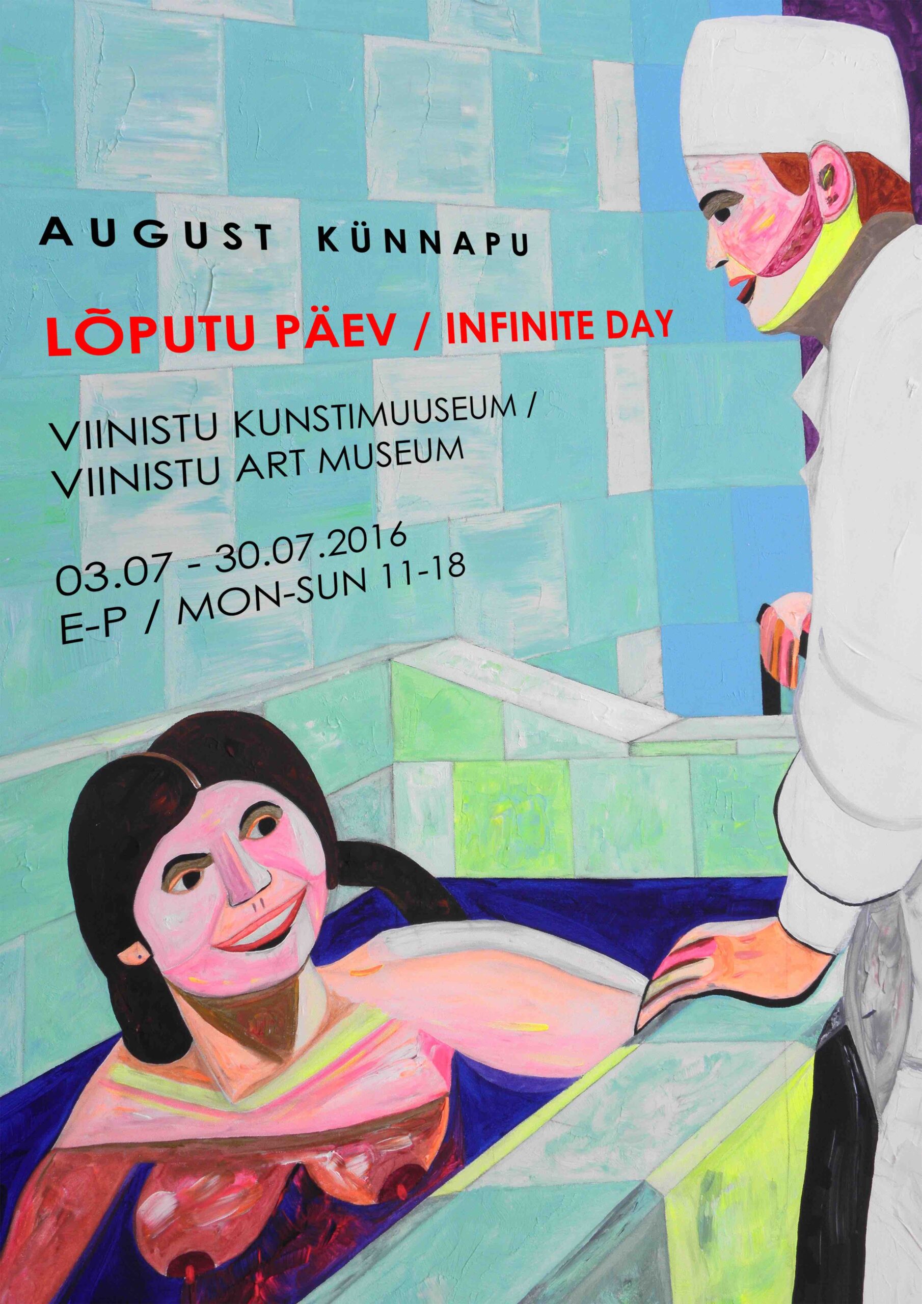 August Künnapu maalinäitus “Lõputu päev” Viinistu Kunstimuuseumis