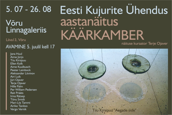 Eesti Kujurite Ühenduse aastanäitus “Käärkamber” Võru Linnagaleriis