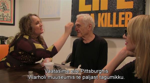 Kaader John Giornoga tehtud ideointervjuust „Tohutu probleem oskamatusega midagi teha“, 2014.