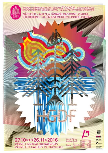 HGDF külalisnäitused “Tänapäeva Soome plakat” ja “Isikupära” Pärnu Linnagaleriis