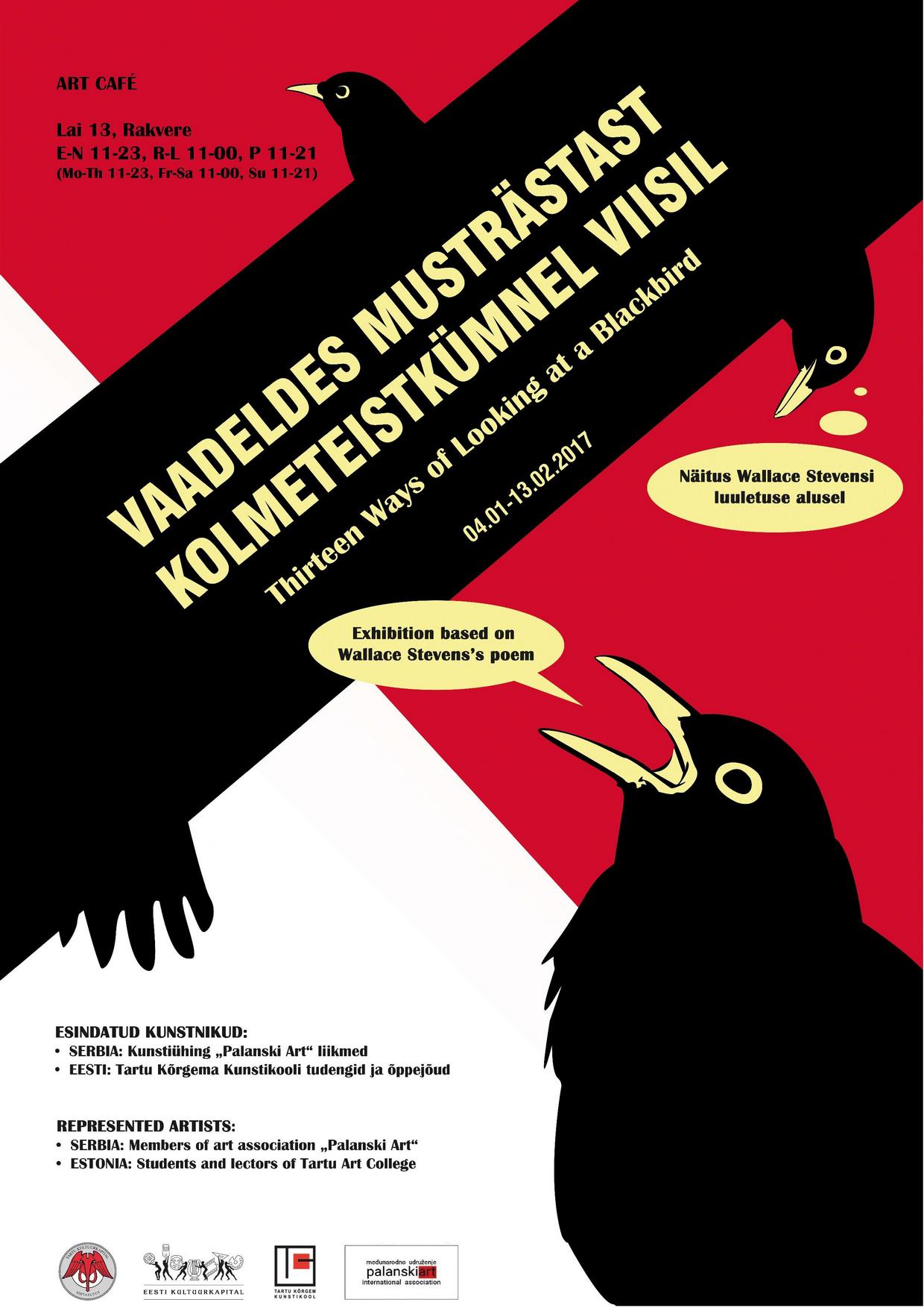 Serbia ja Eesti kunstnike joonistus- ja graafikanäitus Rakveres