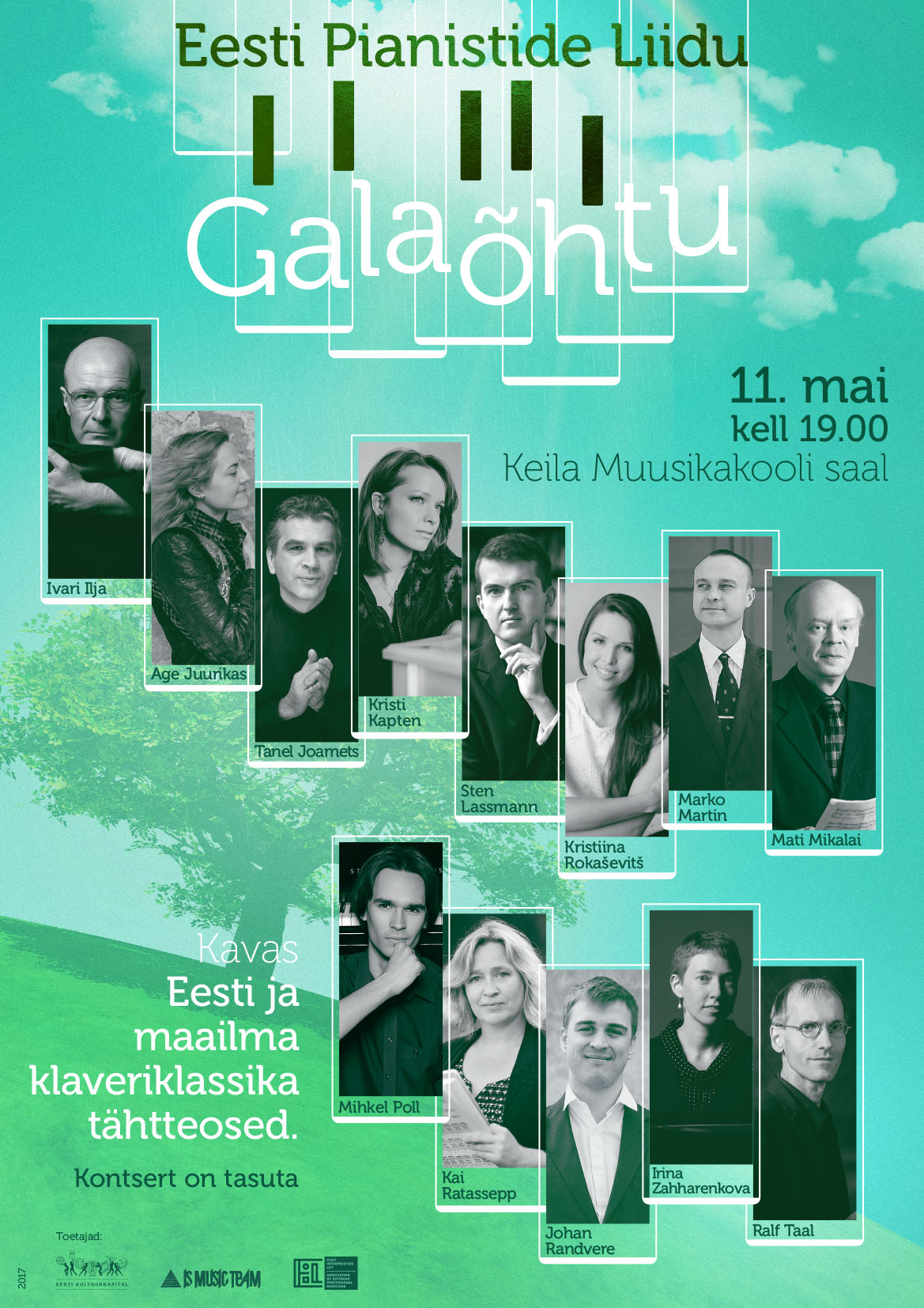 Eesti Pianistide Liidu galaõhtu „Pianist – see on terve maailm!“