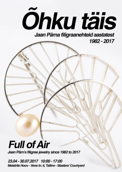 Jaan Pärna isikunäitus “Õhku täis”