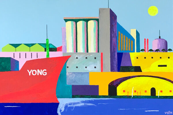 Vilen Künnapu näitus „Loov energeetika“ Fahle Galeriis