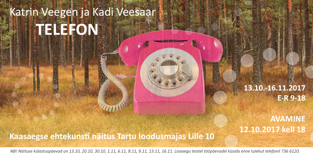 Ehtekunsti näitus  „TELEFON“