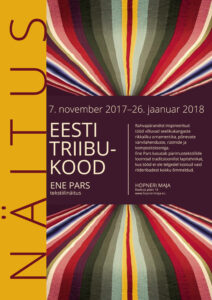 Ene Parsi näitus “Eesti triibukood” Hopneri Majas