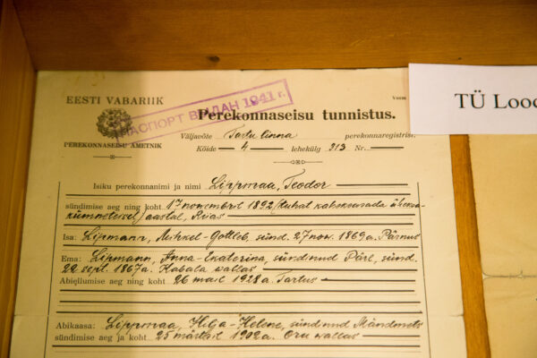 Akadeemik Teodor Lippmaa rändnäitus kolib Tallinnasse