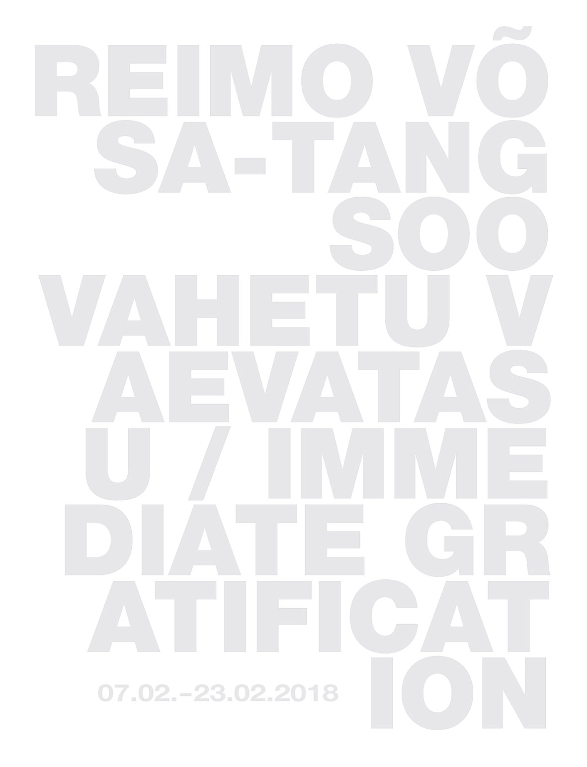 Reimo Võsa-Tangsoo Draakoni galeriis