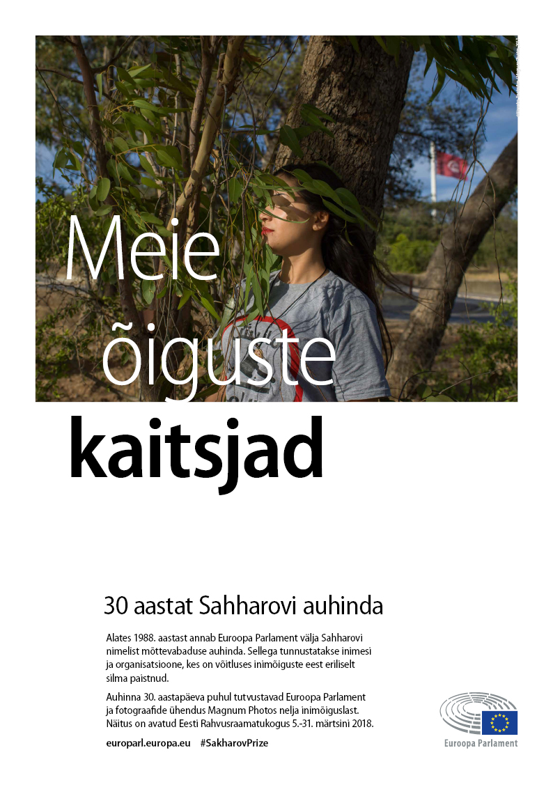 Andrei Sahharovi mõttevabaduse auhinnale pühendatud näitus Rahvusraamatukogus