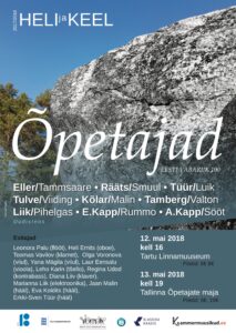 HELIjaKEEL “EV100. Õpetajad”