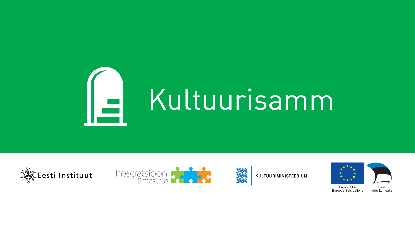 Kultuurisamm toob vähelõimunud elanikud Eesti kultuuri juurde