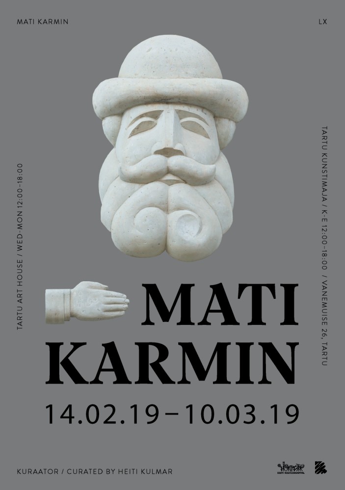 Matin Karmini juubelinäitus Tartu Kunstimajas