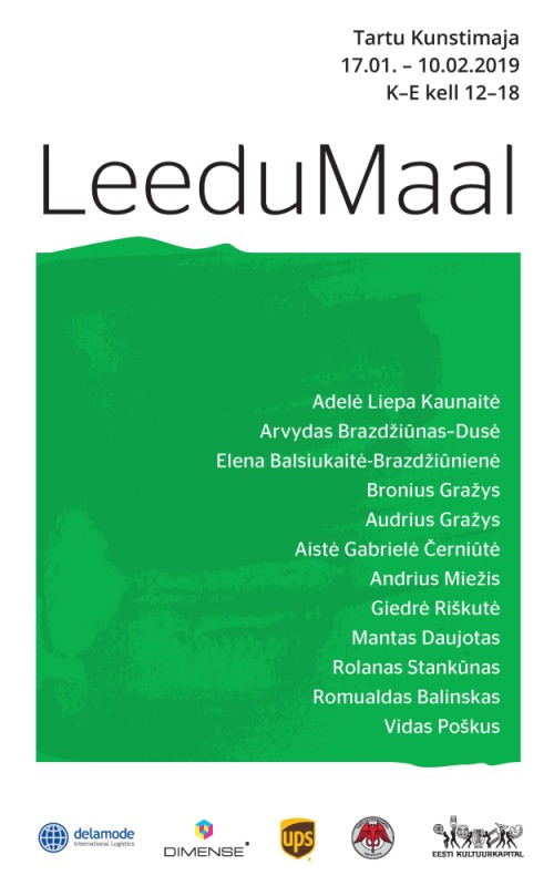 Näituse „LeeduMaal” viimasel päeval, 10. veebruaril kell 13.00 toimub kuraatorituur