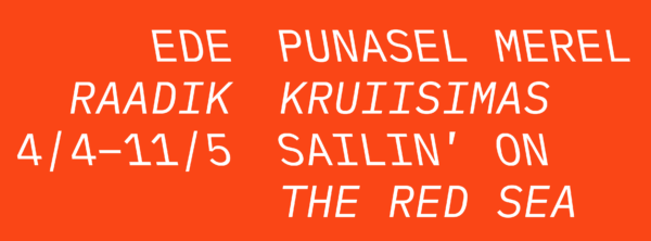 Ede Raadik “Punasel merel kruiisimas”