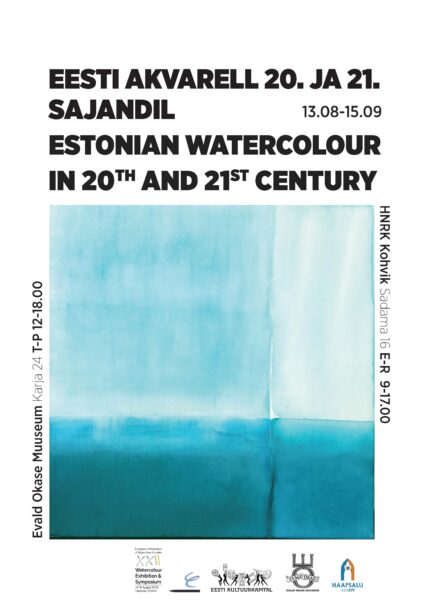 Näitus „Eesti akvarell 20. Ja 21. Sajandil“ Evald Okase muuseumis
