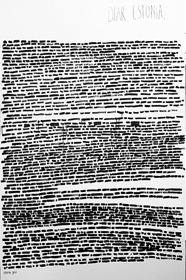 V Tallinna joonistustriennaali laureaatide tööd Vabaduse galeriis