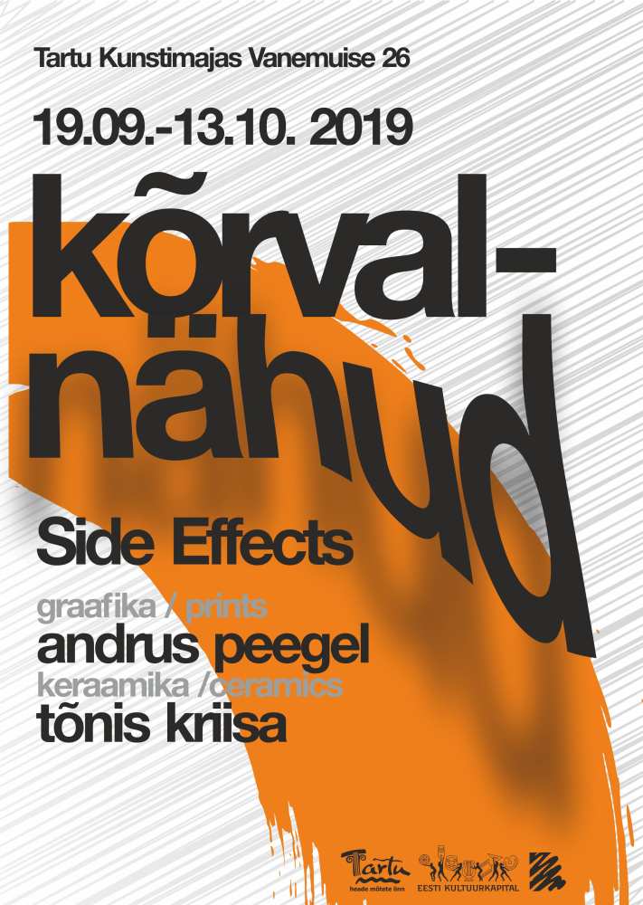 Andrus Peegel ja Tõnis Kriisa Tartu Kunstimajas