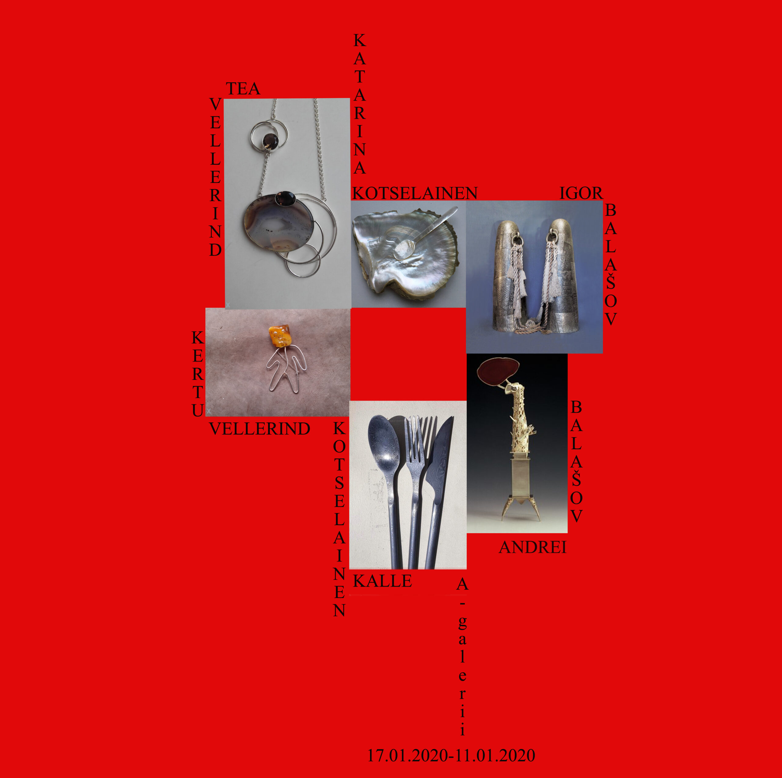 A-galerii avab aknanäitused kolme pere metallikunsti põlvkondadelt