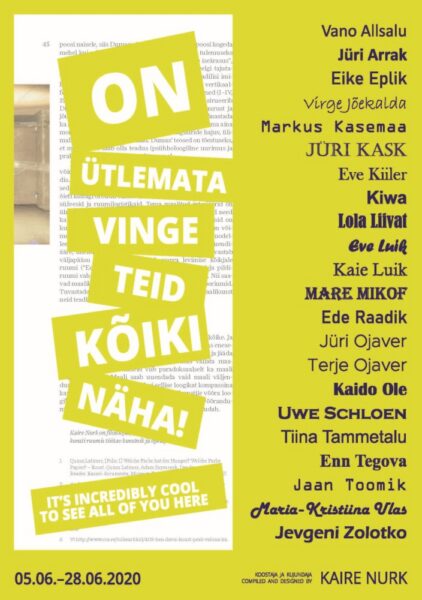 Kogukonnanäitus Tartu Kunstimajas