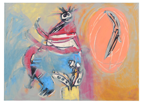 Jaanus Eensalu näitus ERMis: suur värviarmastus ja taltsutamatu fantaasia