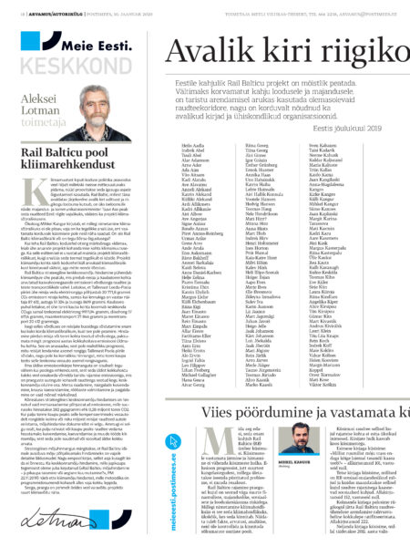 Ajakirjanduse v&otilde;im ja valu koos &uuml;he anatoomilise n&auml;itega Postimehe m&auml;su ajast