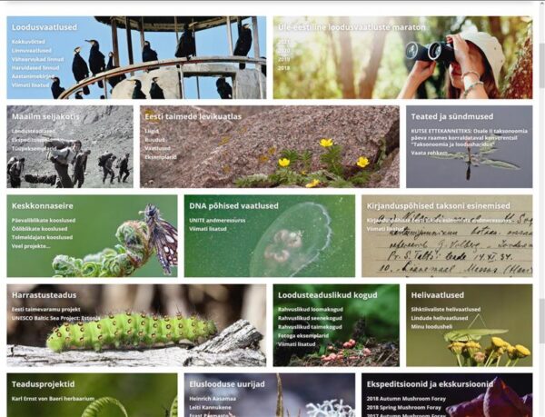 Eesti valikud elurikkuse ja kliima hoiul