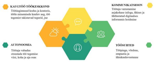 COVID-19 pandeemia aegse kaugt&ouml;&ouml;  eelised ja puudused