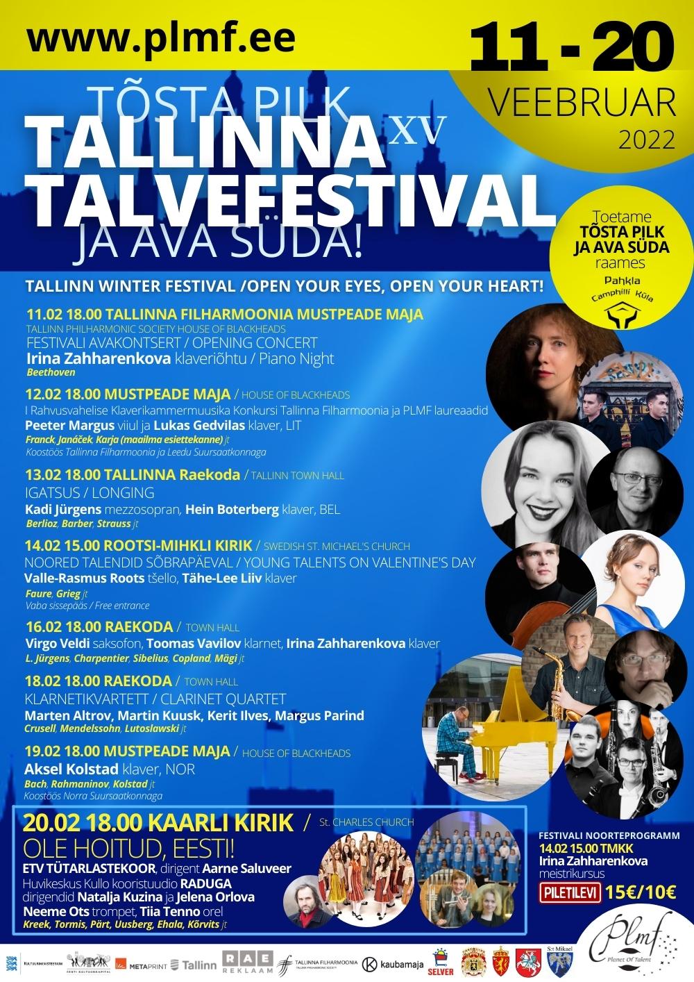 Tallinna Talvefestival toob Eestimaa pealinna külalisesinejaid Belgiast, Norrast ning Leedust