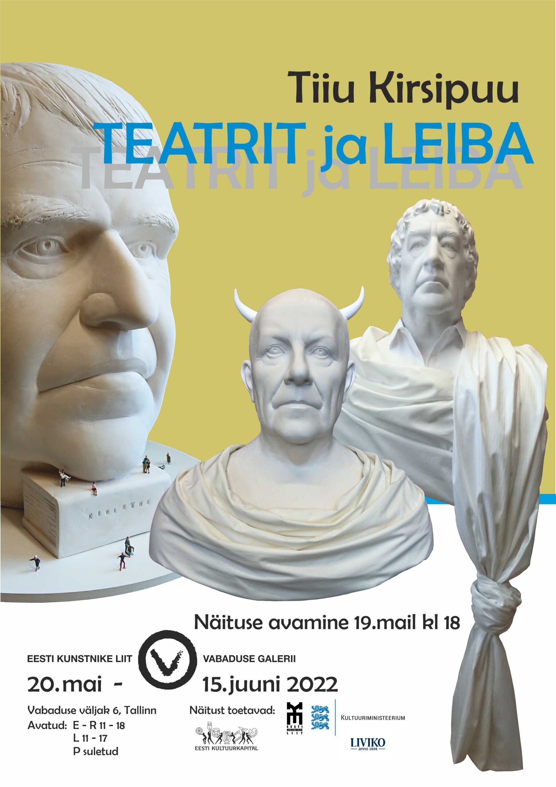 TIIU KIRSIPUU näitus “TEATRIT ja LEIBA” 