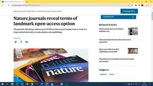 Teaduskirjastamisnurjatused