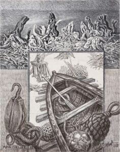 Uno Roosvalt”SIIN PÕHJANAELA ALL” Uue Kunsti Muuseumis