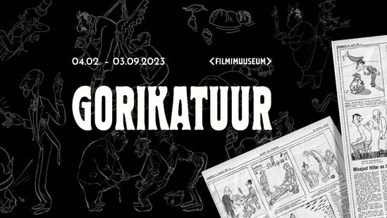 Eesti viljakaima karikaturisti Gori loomingule pühendatud näitus “Gorikatuur” Filmimuuseumis
