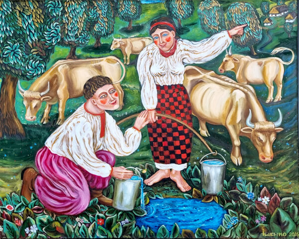 Tartu avatakse Ukraina rahvalaulusid kujutav maalinäitus