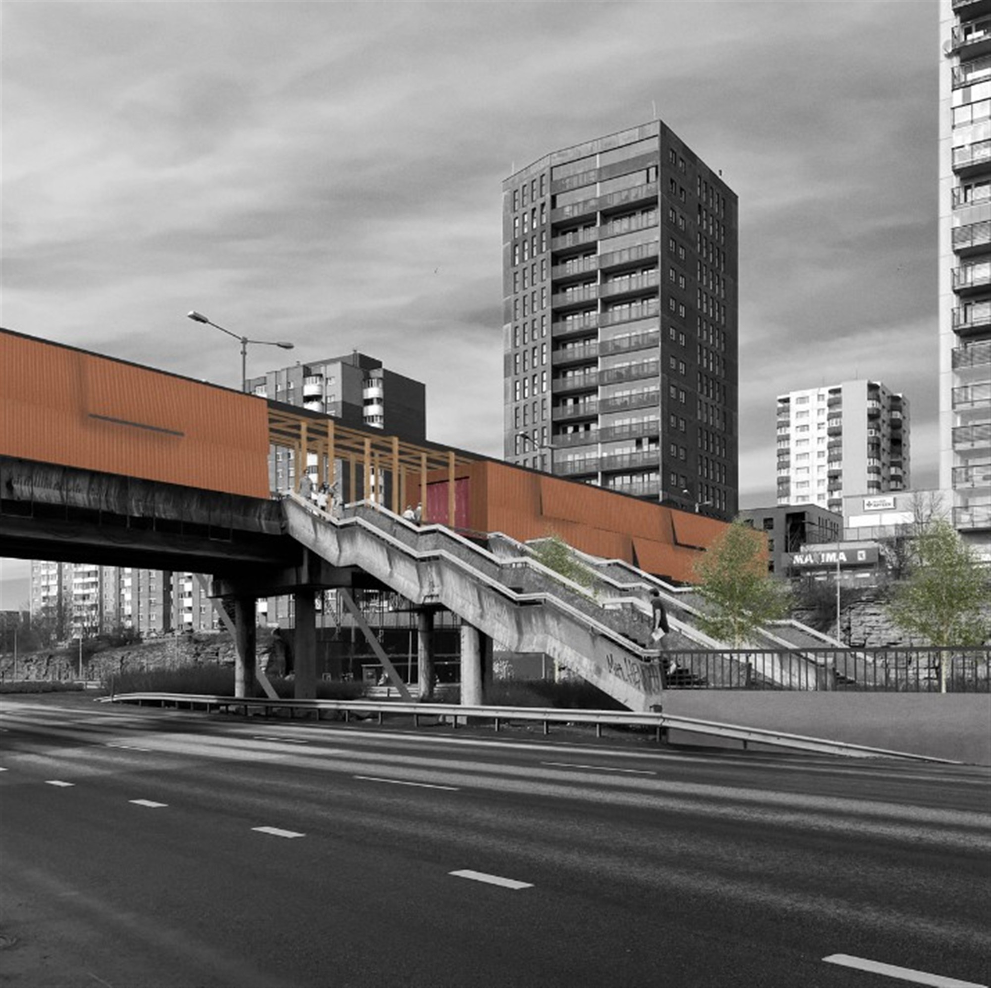 Lõpetamata Lasnamäe. Pingeid täis ruum