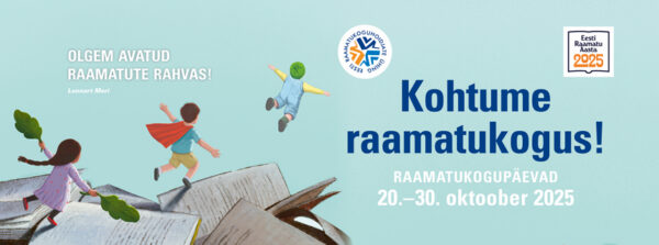 Algavad üleriigilised raamatukogupäevad „Kohtume raamatukogus!“ 