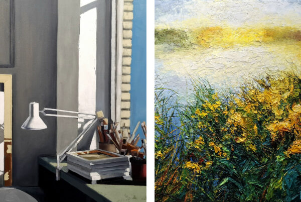 Liisi Ördi ja Martin Urbi näitus „Alge” Rüki galeriis