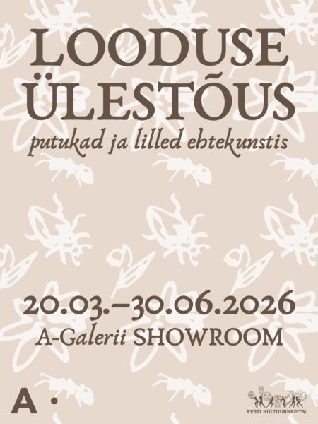 Kevadnäitus „Looduse ülestõus: putukad ja lilled ehtekunstis“ A-Galeriis