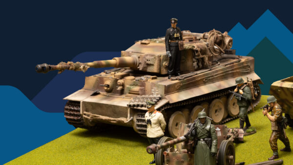 Eesti sõjamuuseumi uuel näitusel avaneb militaarmudelite minimaailm